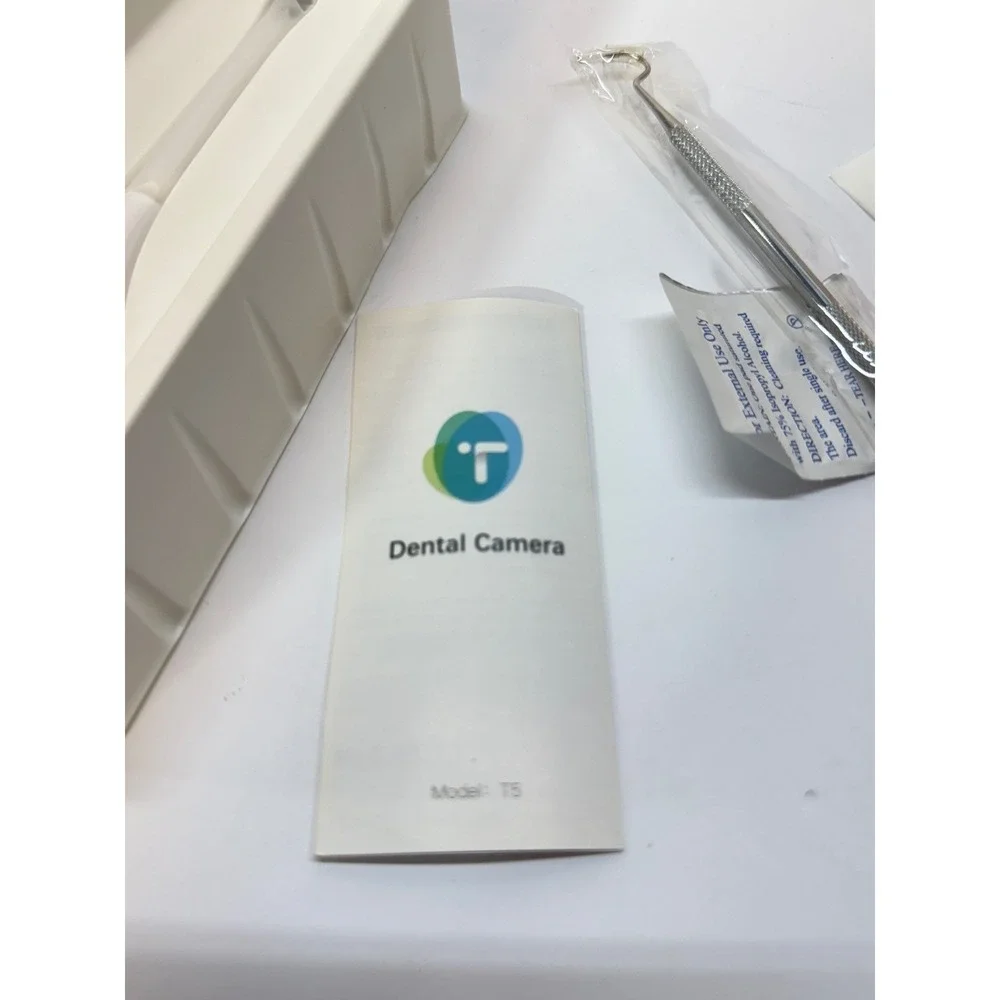 Timesiso T5 Wireless Dental Camera WiFi Intraoral Endoscope 2MP HD White